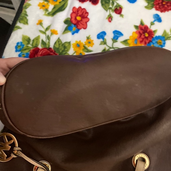 Michael Kors Brown Leather Jet Set Tote - Picture 6 of 6